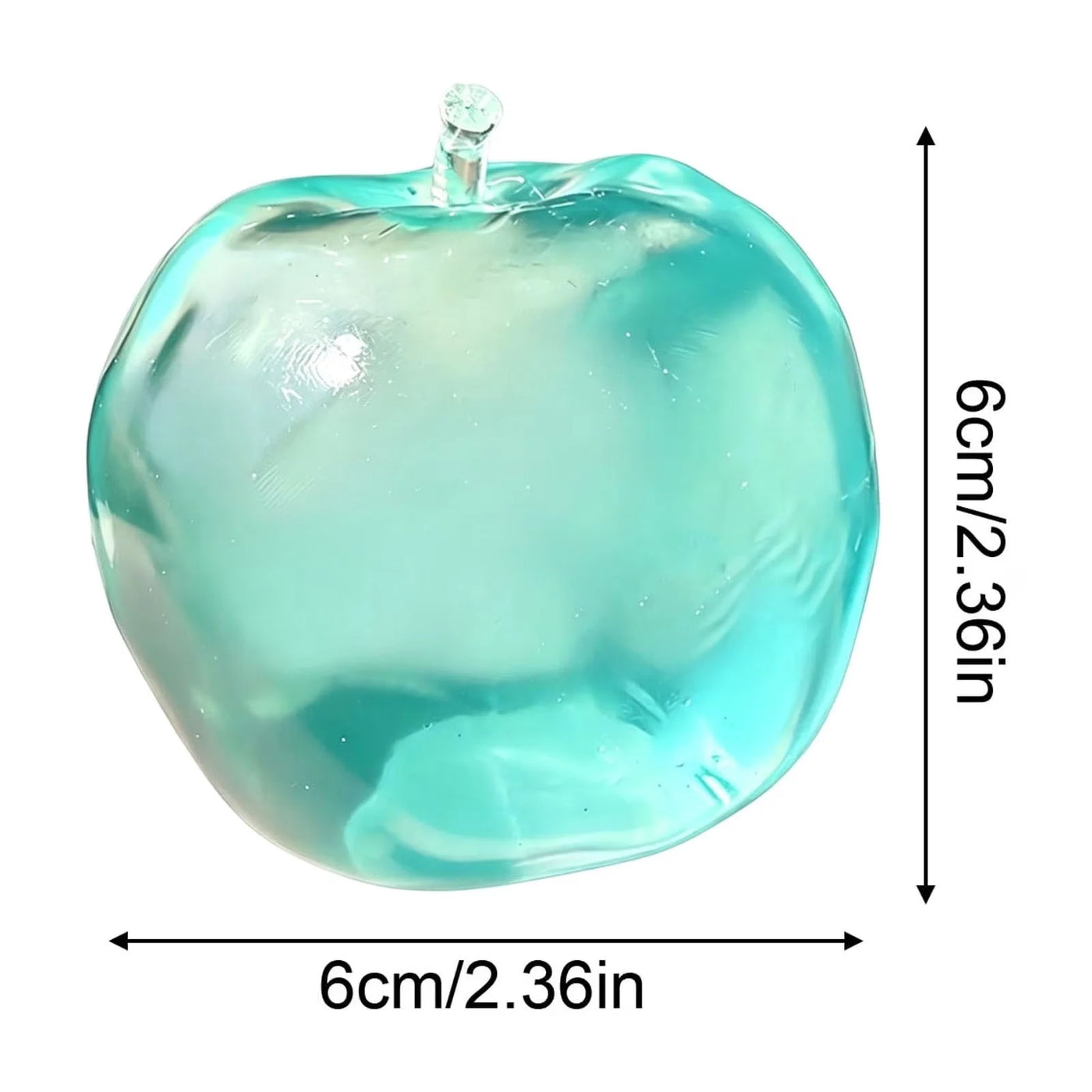 Apple Squish Toys, Blue Fruit Taba Squish Toys, Stress Balls, Gifts