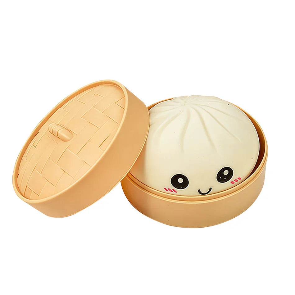 Colorful Flash Dumpling Squishes Stress Balls Reusable Low Rebound Decompression Toys Dough Ball Unique Home Decoration Gifts