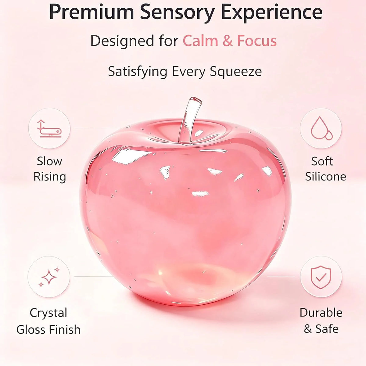 Apple Squish Toys, Blue Fruit Taba Squish Toys, Stress Balls, Gifts
